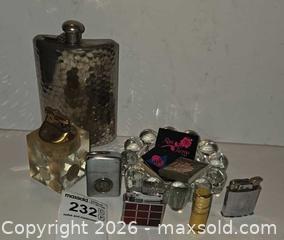 MaxSold Auction: Vintage Lighters Ashtray Flask and More - Hatboro (Pennsylvania, USA) PARTNER MANAGED Estate Sale Online Auction -  Jacksonville Road