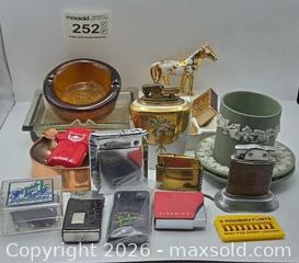 MaxSold Auction: Vintage Lighters Ashtrays and More  - Hatboro (Pennsylvania, USA) PARTNER MANAGED Estate Sale Online Auction -  Jacksonville Road