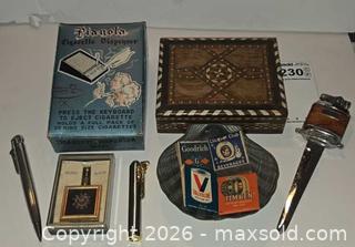 MaxSold Auction: Vintage Lighters Piano Dispensers and More  - Hatboro (Pennsylvania, USA) PARTNER MANAGED Estate Sale Online Auction -  Jacksonville Road