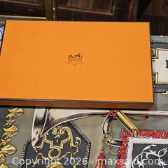 MaxSold Auction: Hermès Silk Carré LVDOVICVS MAGNVS 90 x 90 cm - Hatboro (Pennsylvania, USA) PARTNER MANAGED Estate Sale Online Auction -  Jacksonville Road