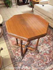 MaxSold Auction: Antique Octagon table - Fort Myers (Florida, USA) SELLER MANAGED Moving Online Auction - South Larkwood Square