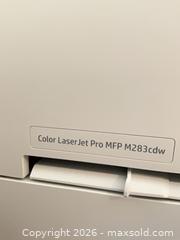 MaxSold Auction: Hewlett-Packard Color LaserJet Pro MFP M283cdw - Fort Myers (Florida, USA) SELLER MANAGED Moving Online Auction - South Larkwood Square