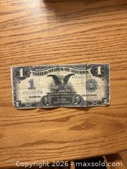 MaxSold Auction: 1899 $1 Silver dollar US certificate RARE - Kingston (Ontario, Canada) SELLER MANAGED Downsizing Online Auction - Juniper Drive