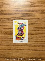 MaxSold Auction: 1966 Batman Batcopter Playing card  - Kingston (Ontario, Canada) SELLER MANAGED Downsizing Online Auction - Juniper Drive