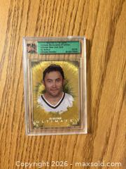 MaxSold Auction: 2007-08 Ultimate Ed Belfour 2/9 gold card  - Kingston (Ontario, Canada) SELLER MANAGED Downsizing Online Auction - Juniper Drive