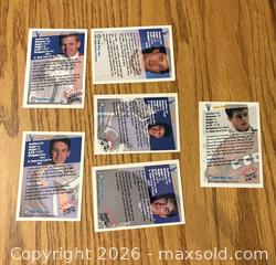 MaxSold Auction: 6 Goalie cards - featuring Ed Belfour & Chris Osgood  - Kingston (Ontario, Canada) SELLER MANAGED Downsizing Online Auction - Juniper Drive