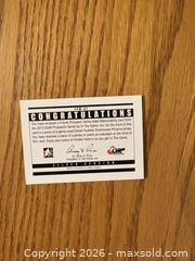 MaxSold Auction: Daniel Audette jersey card  - Kingston (Ontario, Canada) SELLER MANAGED Downsizing Online Auction - Juniper Drive