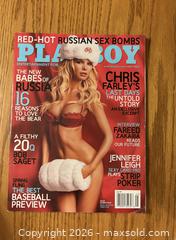 MaxSold Auction: May 2008 Playboy Magazine  - Kingston (Ontario, Canada) SELLER MANAGED Downsizing Online Auction - Juniper Drive