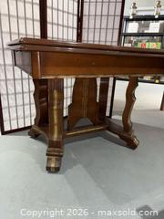 MaxSold Auction: Art Deco Metal Top Expandable Dining/Occasional Table - Warwick (Rhode Island, USA) SELLER MANAGED Reseller Online Auction - Warwick Avenue