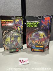 MaxSold Auction: Hasbro/Kenner Transformers Beast Wars Sonar & Injector (Lot of 2) - Warwick (Rhode Island, USA) SELLER MANAGED Reseller Online Auction - Warwick Avenue