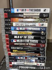 MaxSold Auction: Lot of ~19 PlayStation 3 Games (Cases + Loose Discs) - Warwick (Rhode Island, USA) SELLER MANAGED Reseller Online Auction - Warwick Avenue