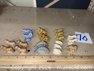 MaxSold Auction: Lot of Wade Whimsies Porcelain Animal Figurines - Warwick (Rhode Island, USA) SELLER MANAGED Reseller Online Auction - Warwick Avenue