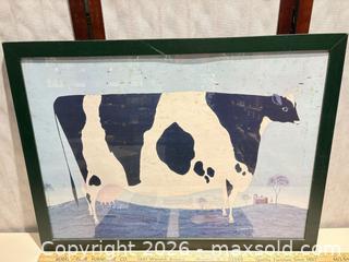 MaxSold Auction: Mixed Lot of 6 Framed Warren Kimble Folk Art Prints - Warwick (Rhode Island, USA) SELLER MANAGED Reseller Online Auction - Warwick Avenue