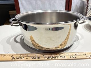 MaxSold Auction: Tramontina and Innova Stainless Steel Cookware  - Warwick (Rhode Island, USA) SELLER MANAGED Reseller Online Auction - Warwick Avenue