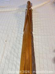 MaxSold Auction: Carved Wooden Elongated Female Figurine on Base - Clarkstown (New York, USA) SELLER MANAGED Downsizing Online Auction -  Old Mill Road