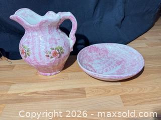 MaxSold Auction: Ceramic Pitcher and Basin Set - Clarkstown (New York, USA) SELLER MANAGED Downsizing Online Auction -  Old Mill Road