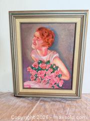 MaxSold Auction: Framed Oil on Canvas Painting, About 13 x 16 in - Clarkstown (New York, USA) SELLER MANAGED Downsizing Online Auction -  Old Mill Road
