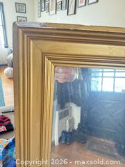 MaxSold Auction: Full-Length Wood Floor Mirror with Gold Gilt Frame - Clarkstown (New York, USA) SELLER MANAGED Downsizing Online Auction -  Old Mill Road