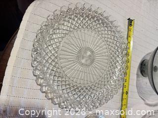 MaxSold Auction: Mixed Lot of Glass Serving Pieces (Plates, Bowls, Compote) - Clarkstown (New York, USA) SELLER MANAGED Downsizing Online Auction -  Old Mill Road