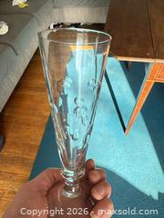 MaxSold Auction: Set of 8 Clear Glass Champagne Flutes - Clarkstown (New York, USA) SELLER MANAGED Downsizing Online Auction -  Old Mill Road