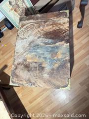 MaxSold Auction: Vintage Campaign-Style 3-Drawer Small Chest - Clarkstown (New York, USA) SELLER MANAGED Downsizing Online Auction -  Old Mill Road