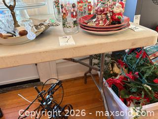 MaxSold Auction: Folding Table C - Brockville (Ontario, Canada) Moving Online Auction - Sherwood Street