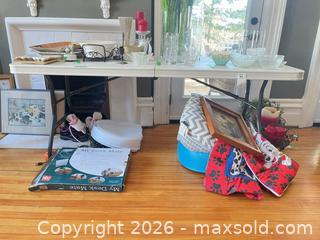 MaxSold Auction: Folding Table C - Brockville (Ontario, Canada) Moving Online Auction - Sherwood Street