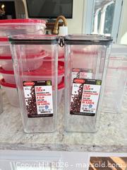 MaxSold Auction: Plastic Storage Containers. B - Brockville (Ontario, Canada) Moving Online Auction - Sherwood Street