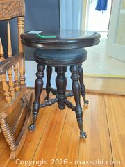 MaxSold Auction: Vintage Piano Stool A - Brockville (Ontario, Canada) Moving Online Auction - Sherwood Street