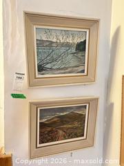 MaxSold Auction: Lot of 2 Framed Oil Paintings Signed H.V. Shaw B - Toronto (Ontario, Canada) Moving Online Auction - Mount Pleasant Road