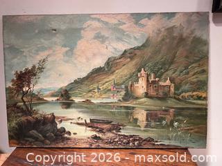 MaxSold Auction: Lot of 3 Vintage Landscape Oil Paintings B - Toronto (Ontario, Canada) Moving Online Auction - Mount Pleasant Road