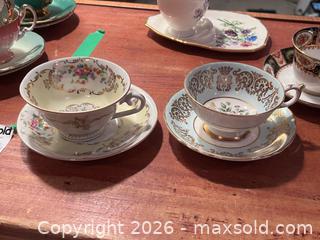 MaxSold Auction: Lot of Mixed Vintage China Teacups, Saucers & Small Plates B - Toronto (Ontario, Canada) Moving Online Auction - Mount Pleasant Road