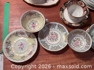 MaxSold Auction: Lot of Mixed Vintage China Teacups, Saucers & Small Plates B - Toronto (Ontario, Canada) Moving Online Auction - Mount Pleasant Road