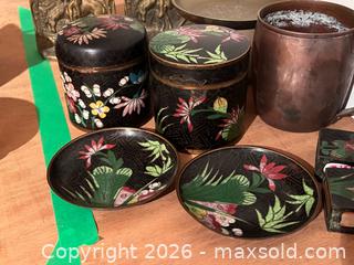 MaxSold Auction: Mixed Brass, Cloisonné & Copper/Bronze Decorative Lot B - Toronto (Ontario, Canada) Moving Online Auction - Mount Pleasant Road