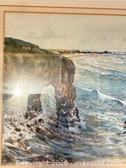 MaxSold Auction: Pair of Framed Seascape Wall Art Prints with Ornate Gilt Frames B - Toronto (Ontario, Canada) Moving Online Auction - Mount Pleasant Road