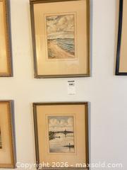 MaxSold Auction: Pair of Framed Watercolor Landscape Paintings B - Toronto (Ontario, Canada) Moving Online Auction - Mount Pleasant Road