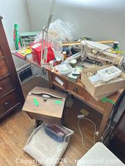 MaxSold Auction: Sewing Notions Lot with Wooden Box, Threads & Accessories B - Toronto (Ontario, Canada) Moving Online Auction - Mount Pleasant Road