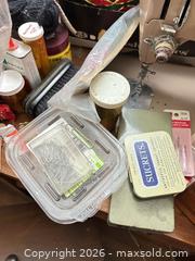 MaxSold Auction: Sewing Notions Lot with Wooden Box, Threads & Accessories B - Toronto (Ontario, Canada) Moving Online Auction - Mount Pleasant Road