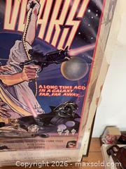 MaxSold Auction: Vintage Star Wars Poster B - Toronto (Ontario, Canada) Moving Online Auction - Mount Pleasant Road
