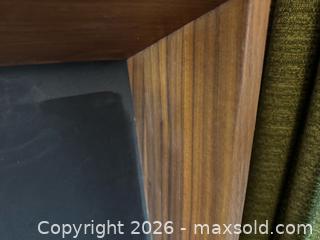 MaxSold Auction: Wood Veneer Wall/Free-Standing Bookshelf with Chalkboard Back C - Toronto (Ontario, Canada) Moving Online Auction - Mount Pleasant Road
