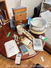 MaxSold Auction: Wooden Boxes, Porcelain, Vintage Trading Cards B - Toronto (Ontario, Canada) Moving Online Auction - Mount Pleasant Road