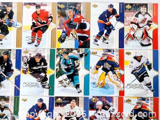 MaxSold Auction: UPPER DECK ROOKIE UPDATE CARDS - Kingston (Ontario, Canada) SELLER MANAGED Downsizing Online Auction - Rosemund Crescent