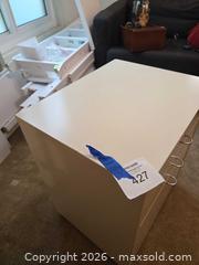 MaxSold Auction: 3 drawer stand on wheels - Los Angeles  (California, USA) SELLER MANAGED Estate Sale Online Auction - Granville Avenue