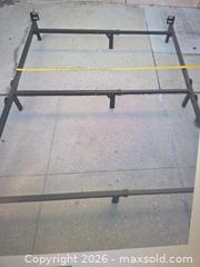 MaxSold Auction: Adjustable Foldable Black Metal Bed Frame / Bed Support - Los Angeles  (California, USA) SELLER MANAGED Estate Sale Online Auction - Granville Avenue