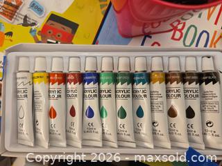 MaxSold Auction: Books, paints, brushes, Dinosaurs, BlueRay movie, bubble poppers, and light-up wand - Los Angeles  (California, USA) SELLER MANAGED Estate Sale Online Auction - Granville Avenue