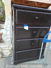 MaxSold Auction: Cherry 4-Drawer Engineered Wood Dresser, Traditional - Los Angeles  (California, USA) SELLER MANAGED Estate Sale Online Auction - Granville Avenue