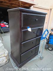 MaxSold Auction: Cherry 4-Drawer Engineered Wood Dresser, Traditional - Los Angeles  (California, USA) SELLER MANAGED Estate Sale Online Auction - Granville Avenue