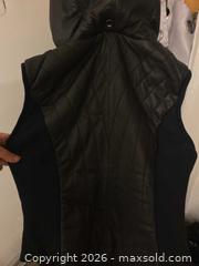 MaxSold Auction: Cigno Nero Black Genuine Leather Hooded Quilted Vest  - Los Angeles  (California, USA) SELLER MANAGED Estate Sale Online Auction - Granville Avenue