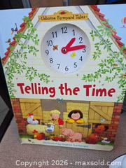 MaxSold Auction: Does anybody really know what time it is? .....Melissa & Doug Turn & Tell Wooden Learning Clock with Accessories - Los Angeles  (California, USA) SELLER MANAGED Estate Sale Online Auction - Granville Avenue