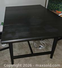 MaxSold Auction: Drop down leaf Kitchen table table & 4 wood chairs chairs  - Los Angeles  (California, USA) SELLER MANAGED Estate Sale Online Auction - Granville Avenue